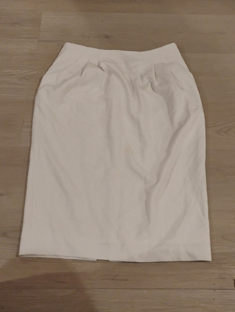 M.M. LaFleur Womens White Crepe Pencil Skirt Sz 6